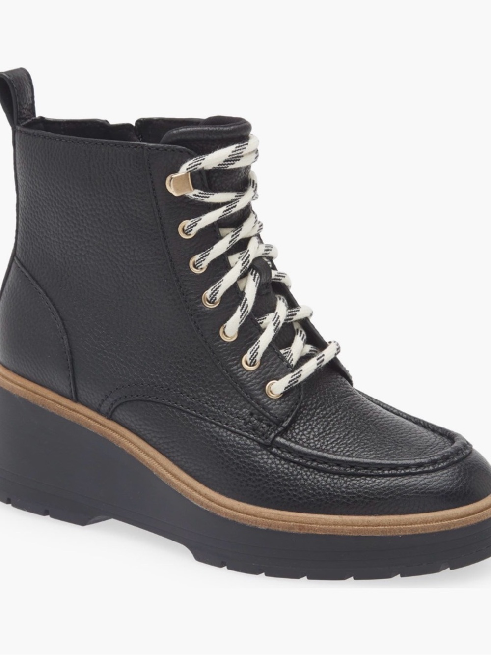 COLE HAAN Zerogrand Cityquest Waterproof Wedge Bootie